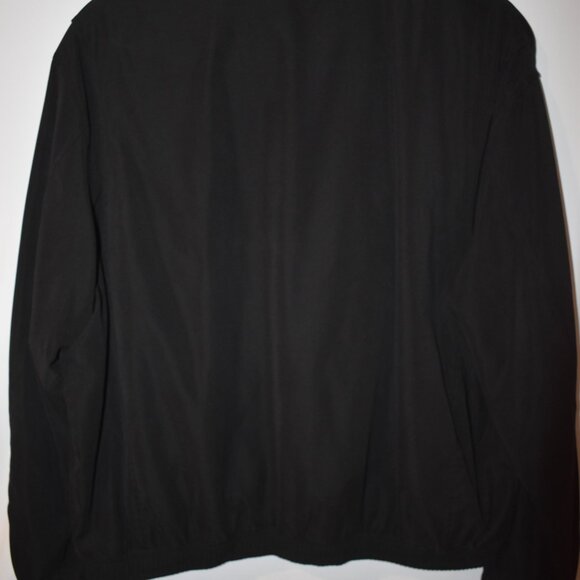 Vintage 90s Polo Ralph Lauren Mens XL Black Plaid Lined Full Zip Up Jacket - Picture 5 of 5